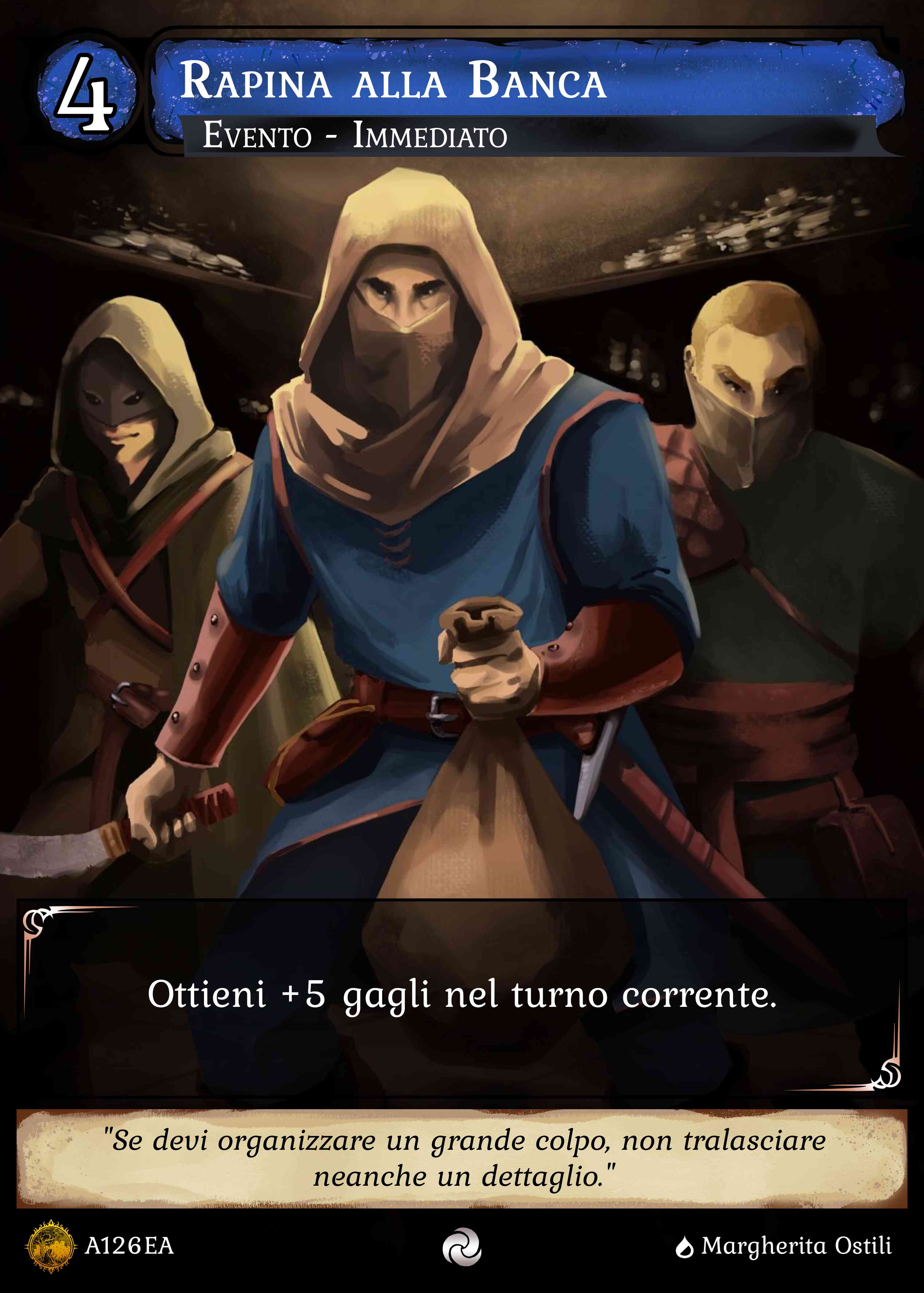 Rapina alla banca