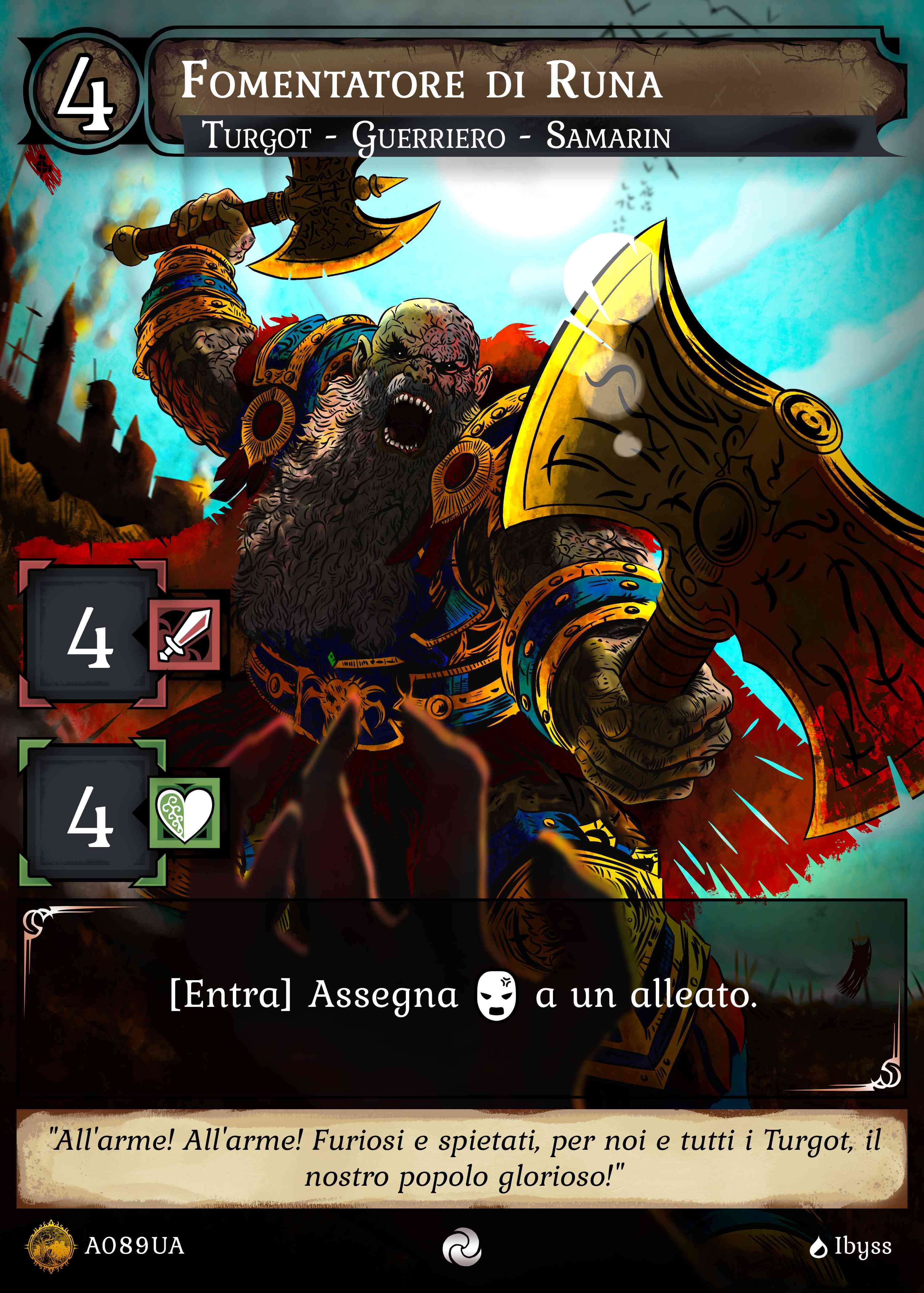 Fomentatore di Runa